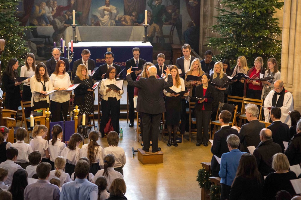 Carol service at All hallows